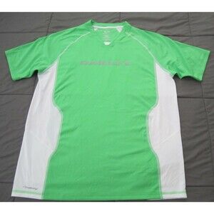 Oakley Hydrolix Athletic Regular Fit SS V Neck Shirt Sz M  Mens